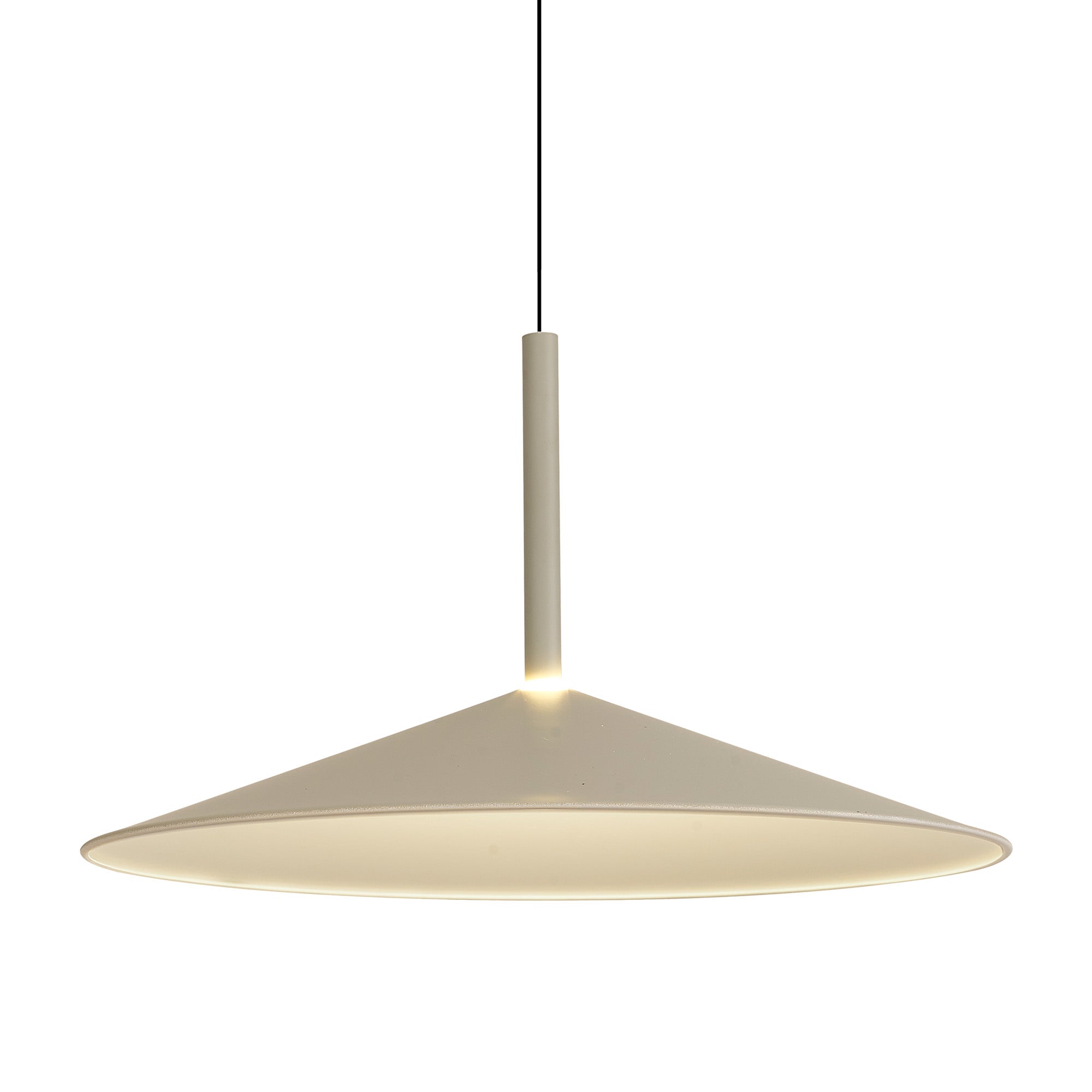 Mantra Calice 48cm Rise And Fall Pendant 16W LED - Grey & White