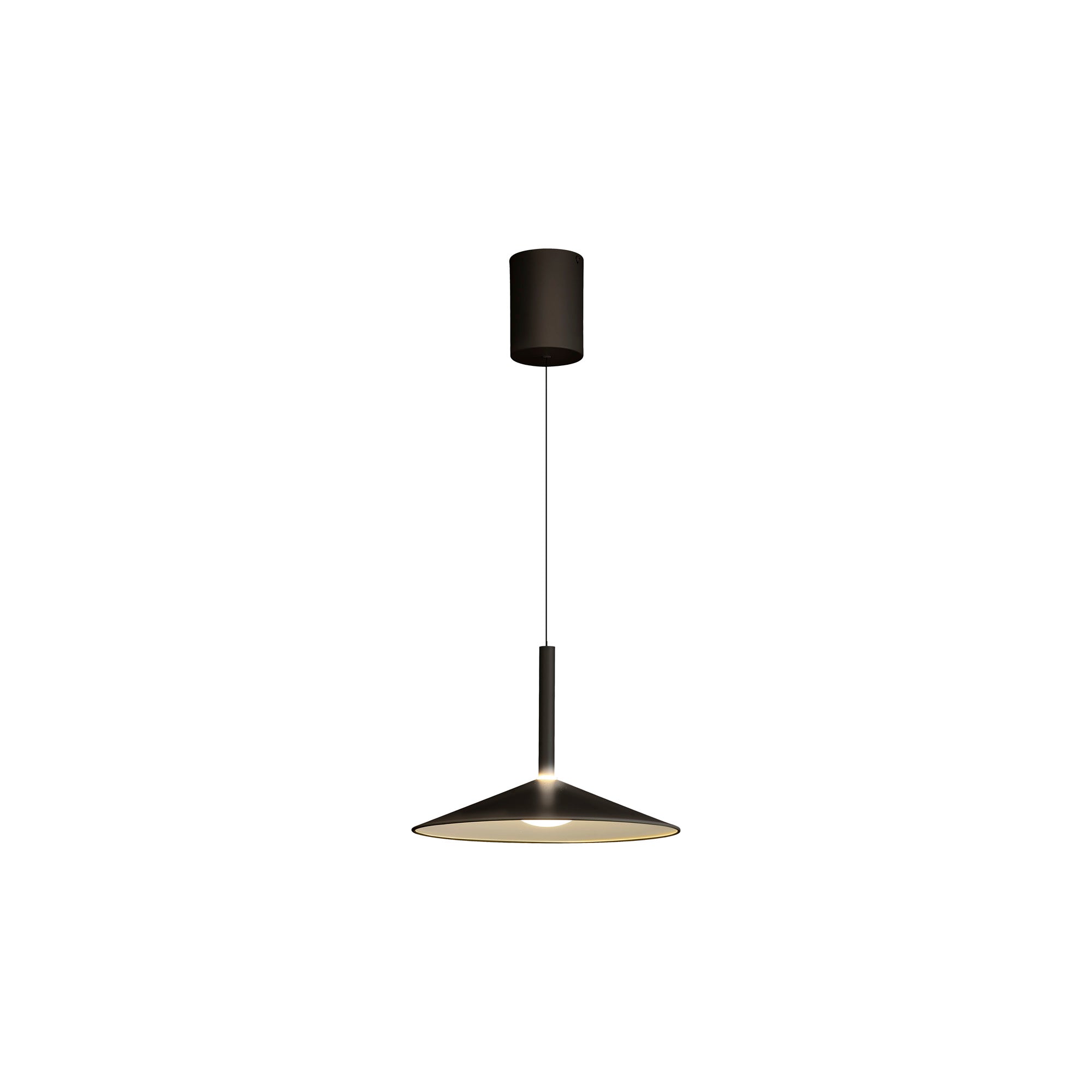 Mantra Calice 32cm Rise And Fall Pendant 9W LED - Black & White