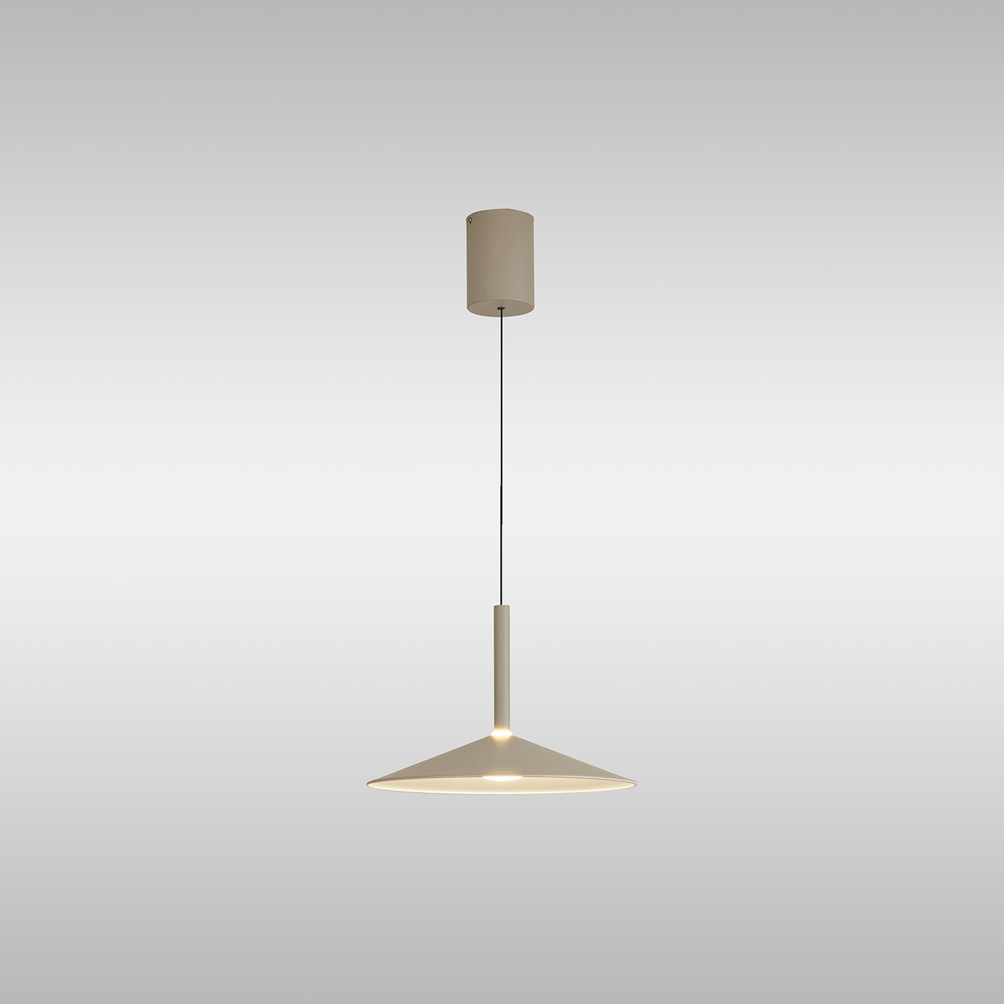 Mantra Calice 32cm Rise And Fall Pendant 9W LED - Grey & White