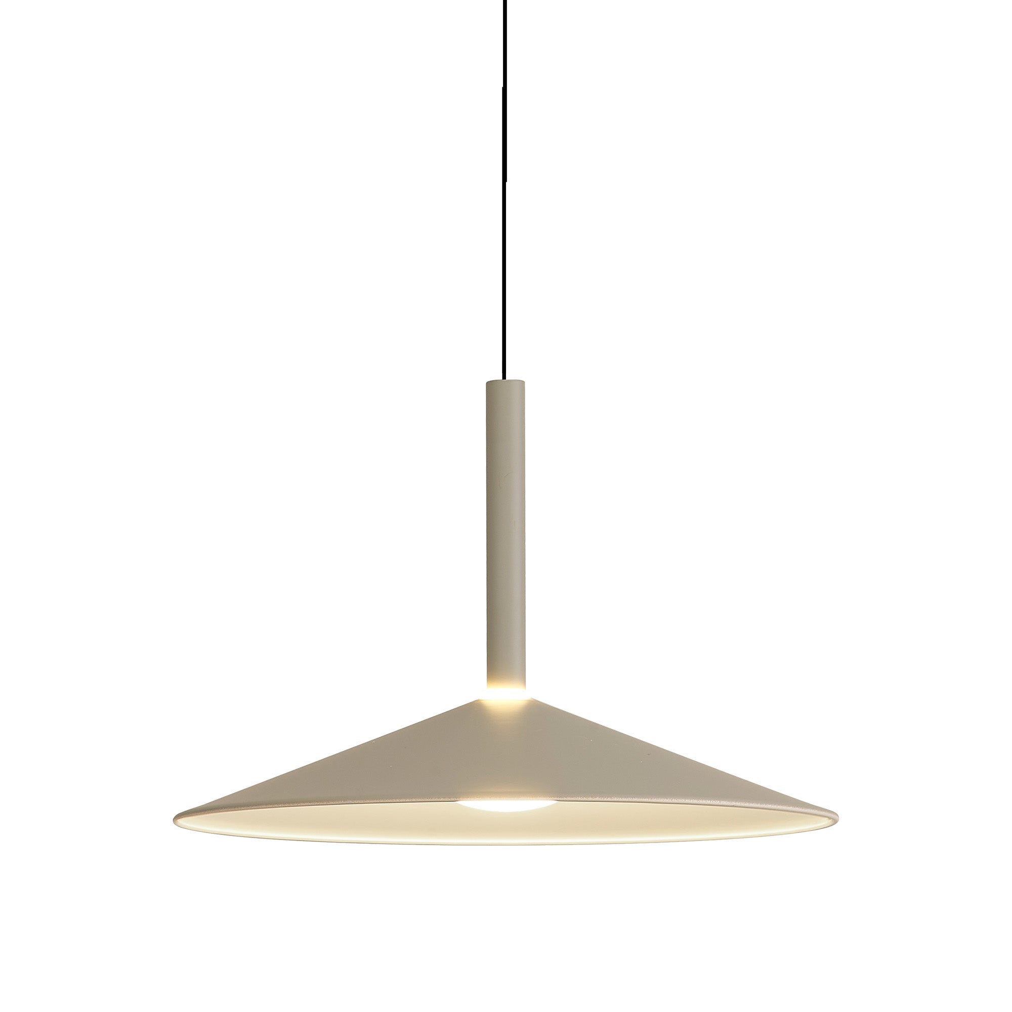 Mantra Calice 32cm Rise And Fall Pendant 9W LED - Grey & White