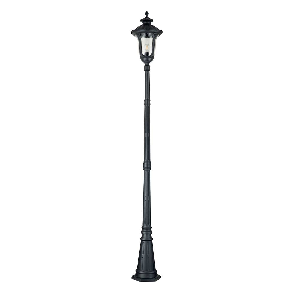 Elstead Chicago Single Single Head Lamp Post - Textured Black