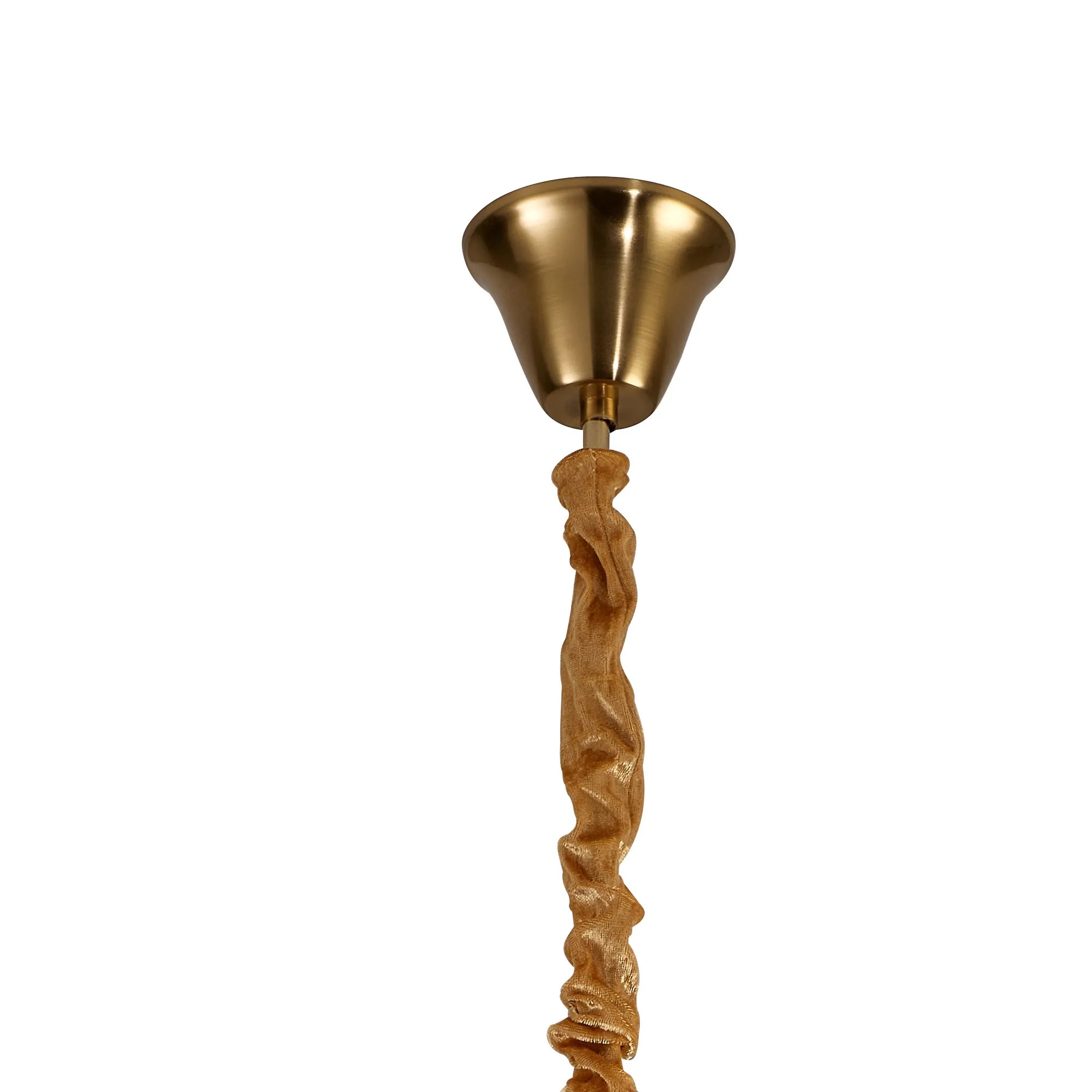 Cedar 45cm Pendant Round 5 Light - Brass & Clear