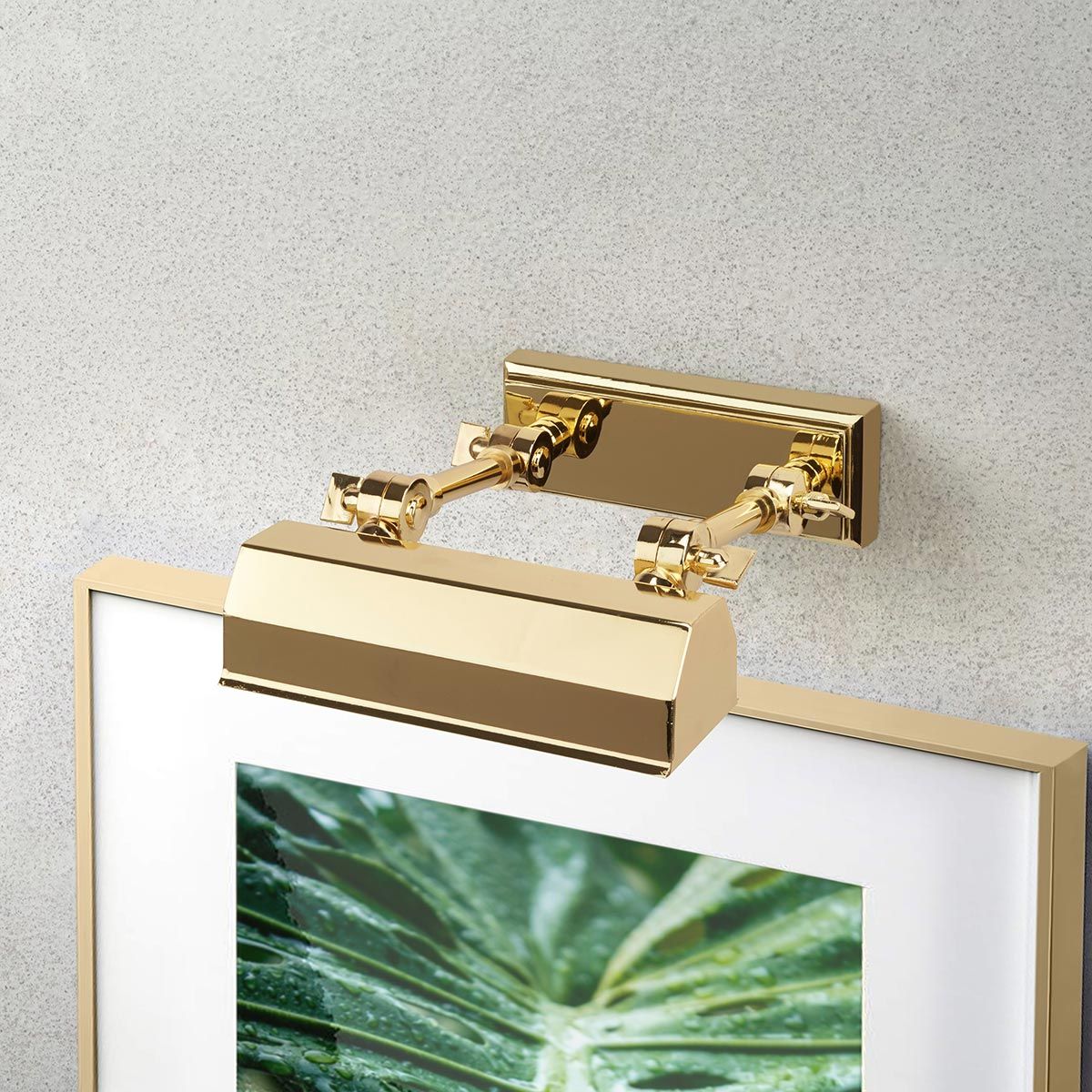 Elstead Chawton Small Picture Light - Polished Brass
