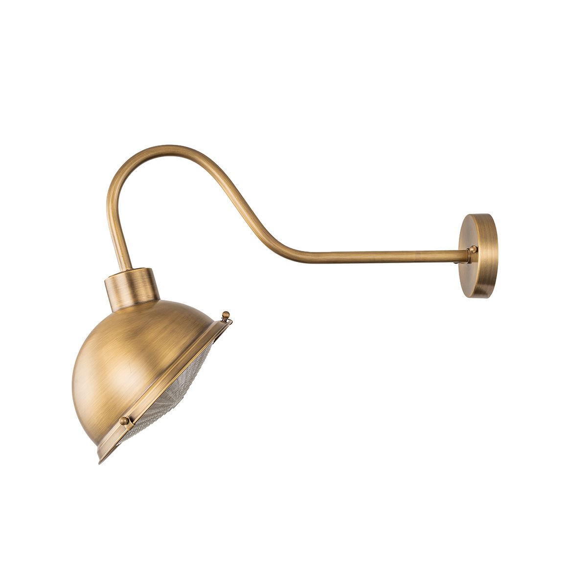 Elstead Chiswick 1 Light Sign Light - Antique Brass