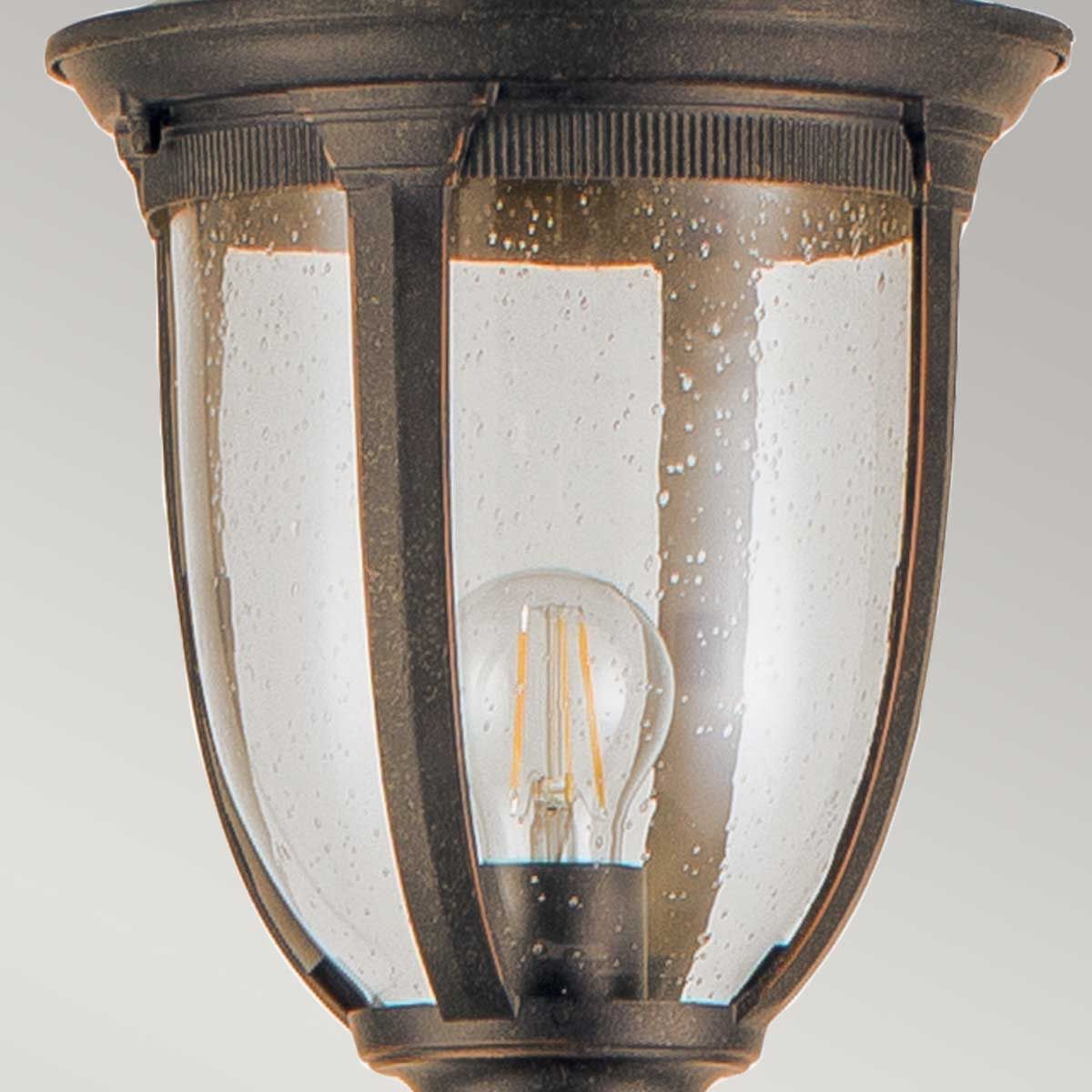 Elstead Cleveland Single Head Lamp Post - Weathered Bronze
