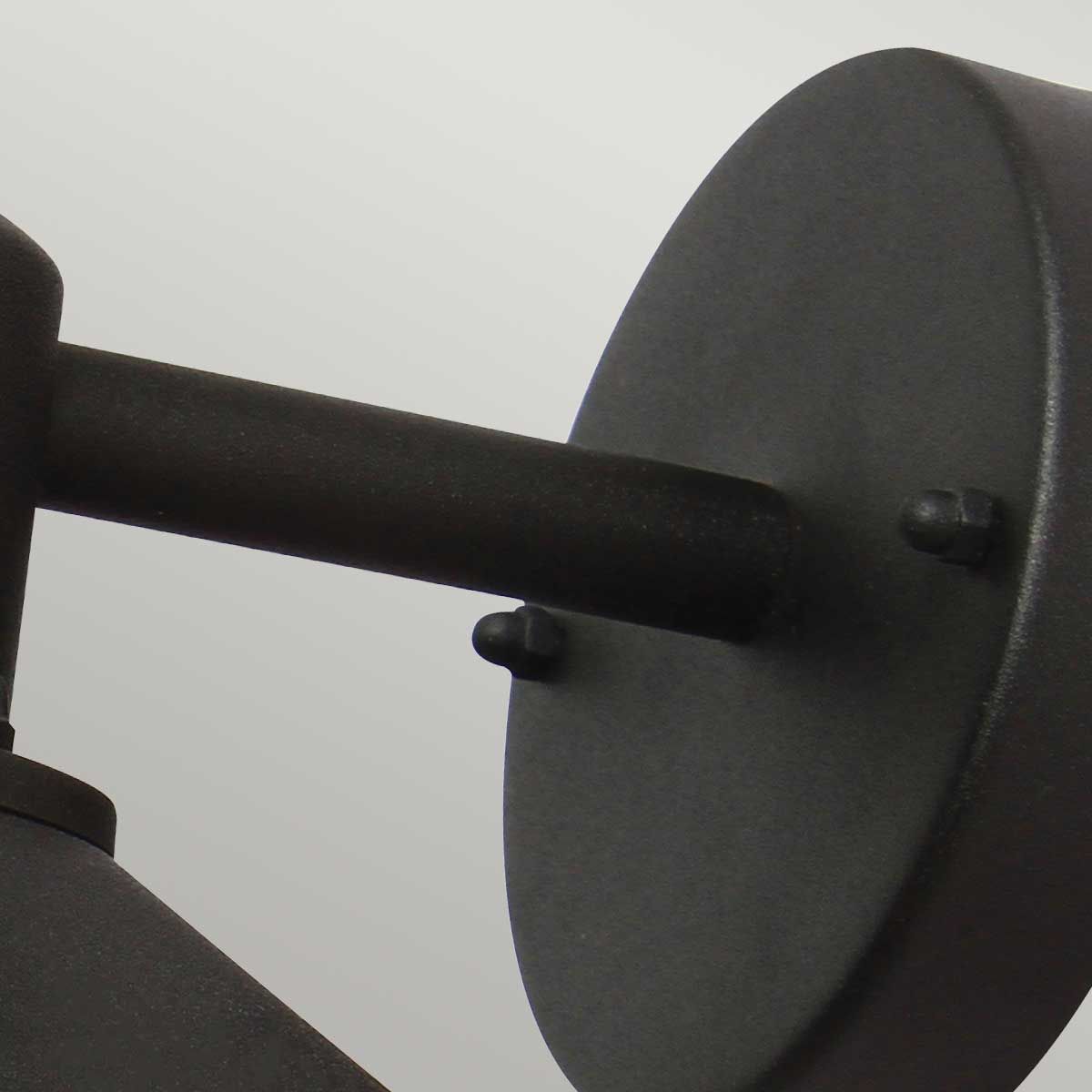 Elstead Copenhagen Single Wall Lantern - Black