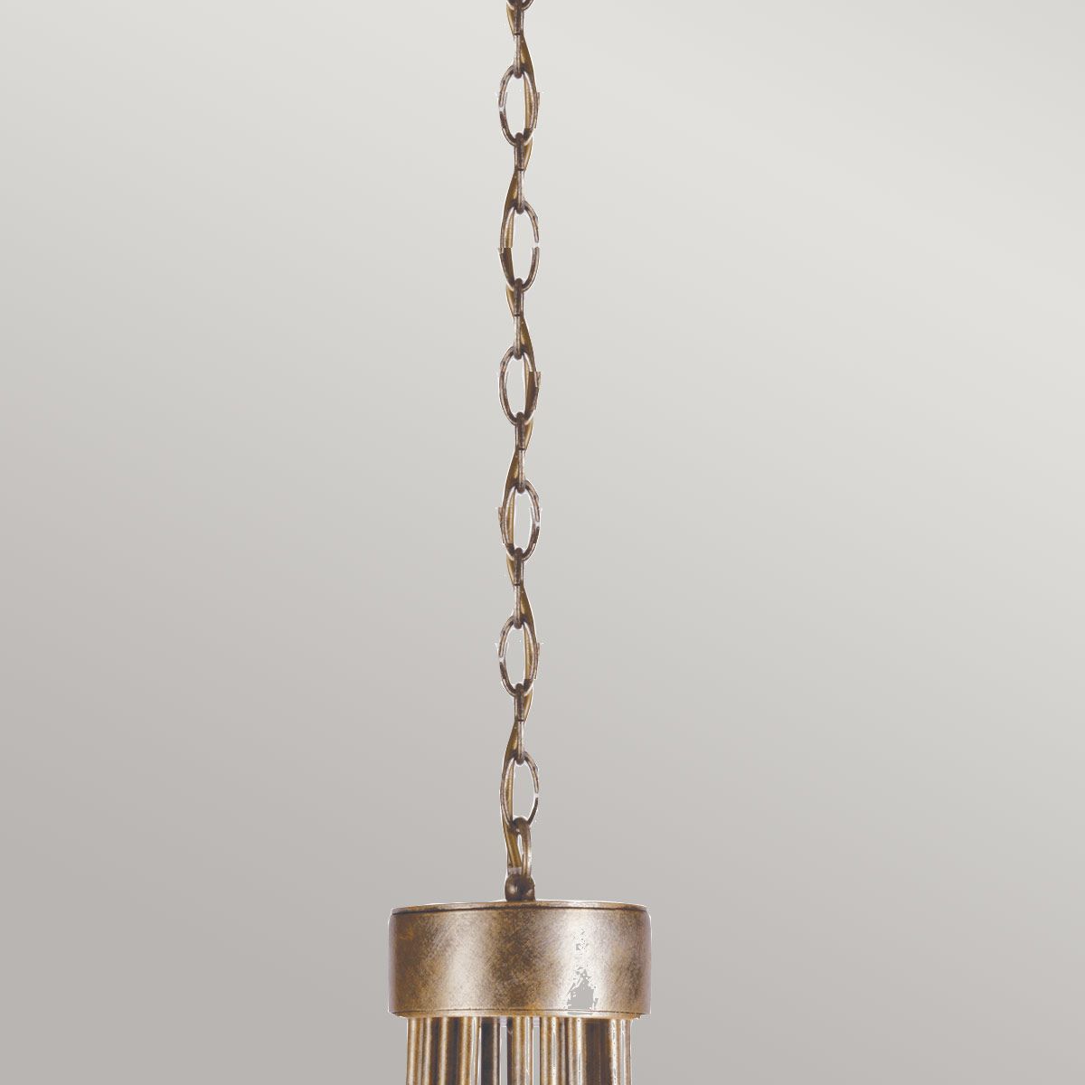 Elstead Christina 18 Light Chandelier - Silver & Gold