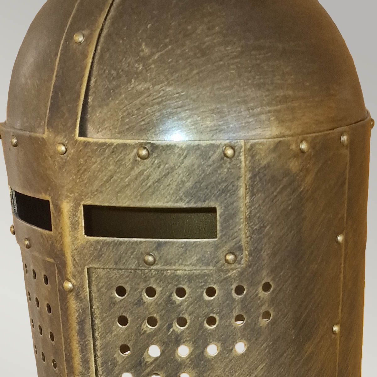Elstead Crusader Single Table Lamp - Burnished Bronze