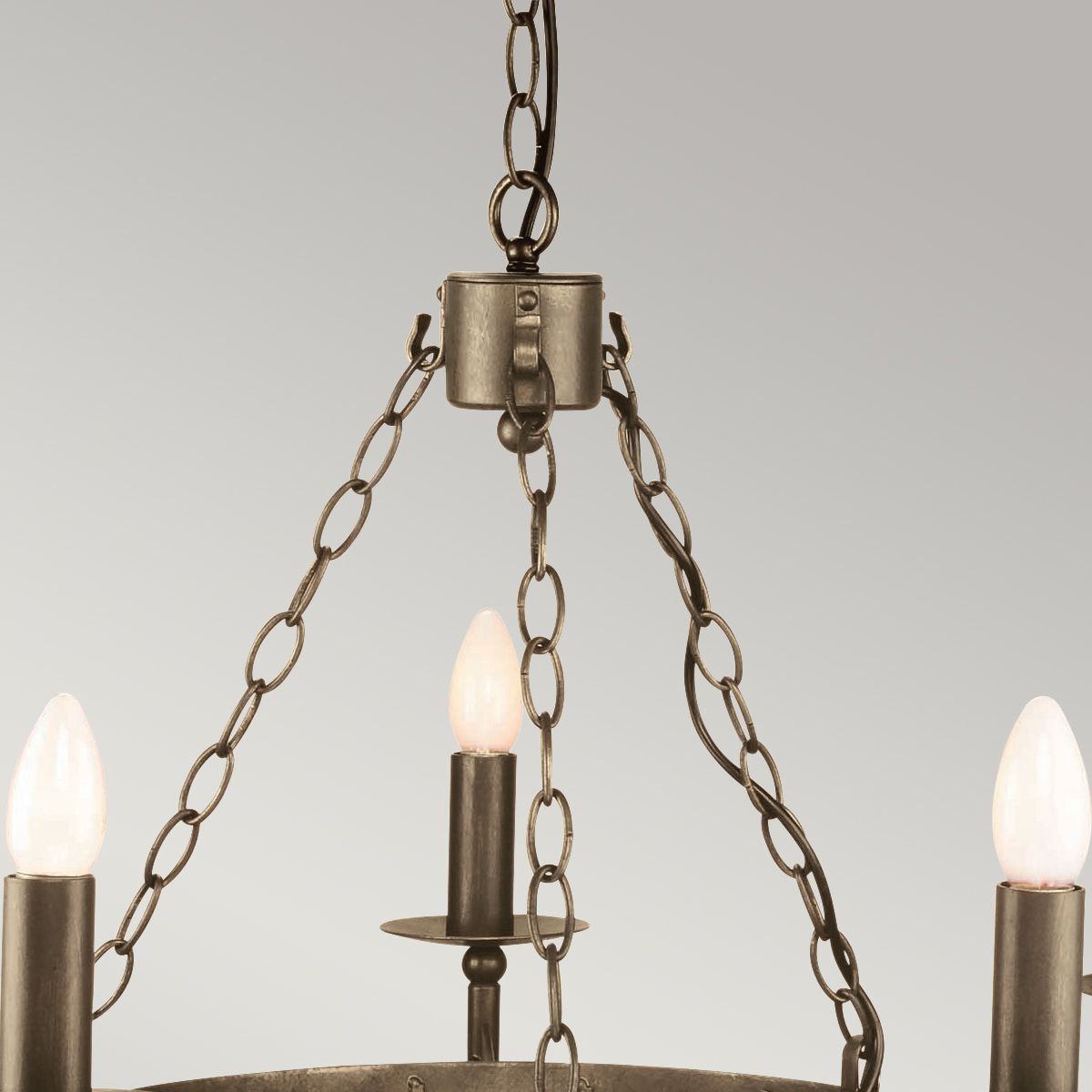 Elstead Cromwell 5 Light Chandelier - Old Bronze