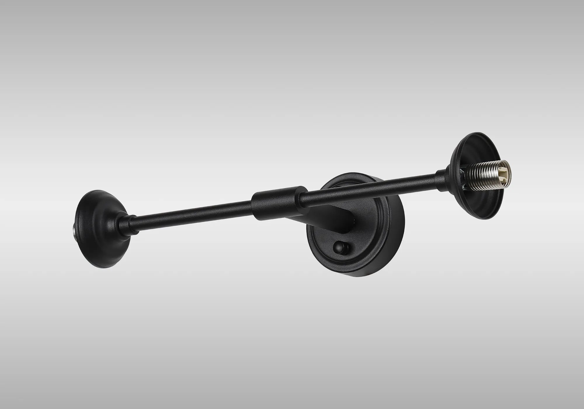 Dene Ceiling & Wall Light - Linear Frame 2 Light - IP44 Satin Black