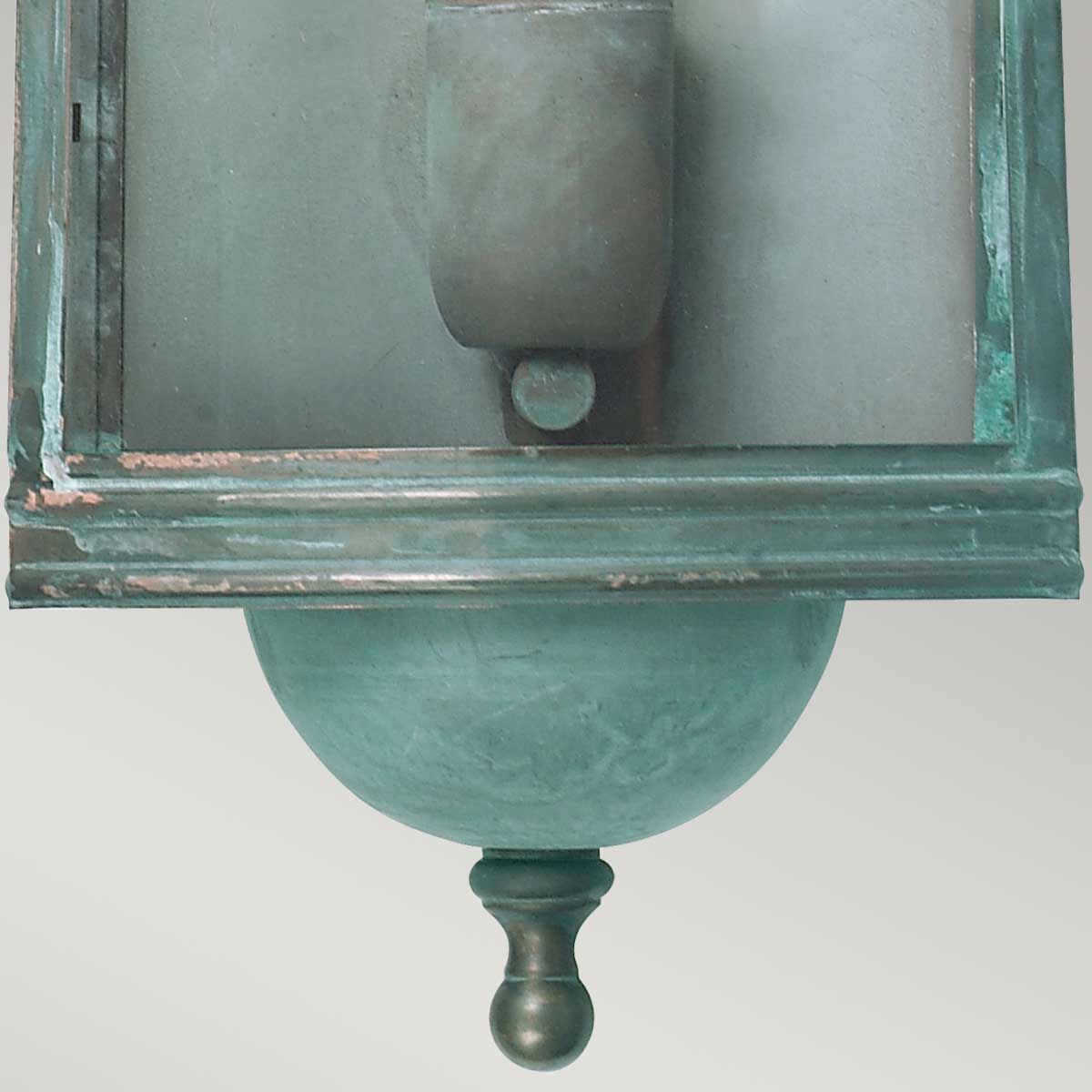 Elstead Downing Street Wall Lantern - Verdigris