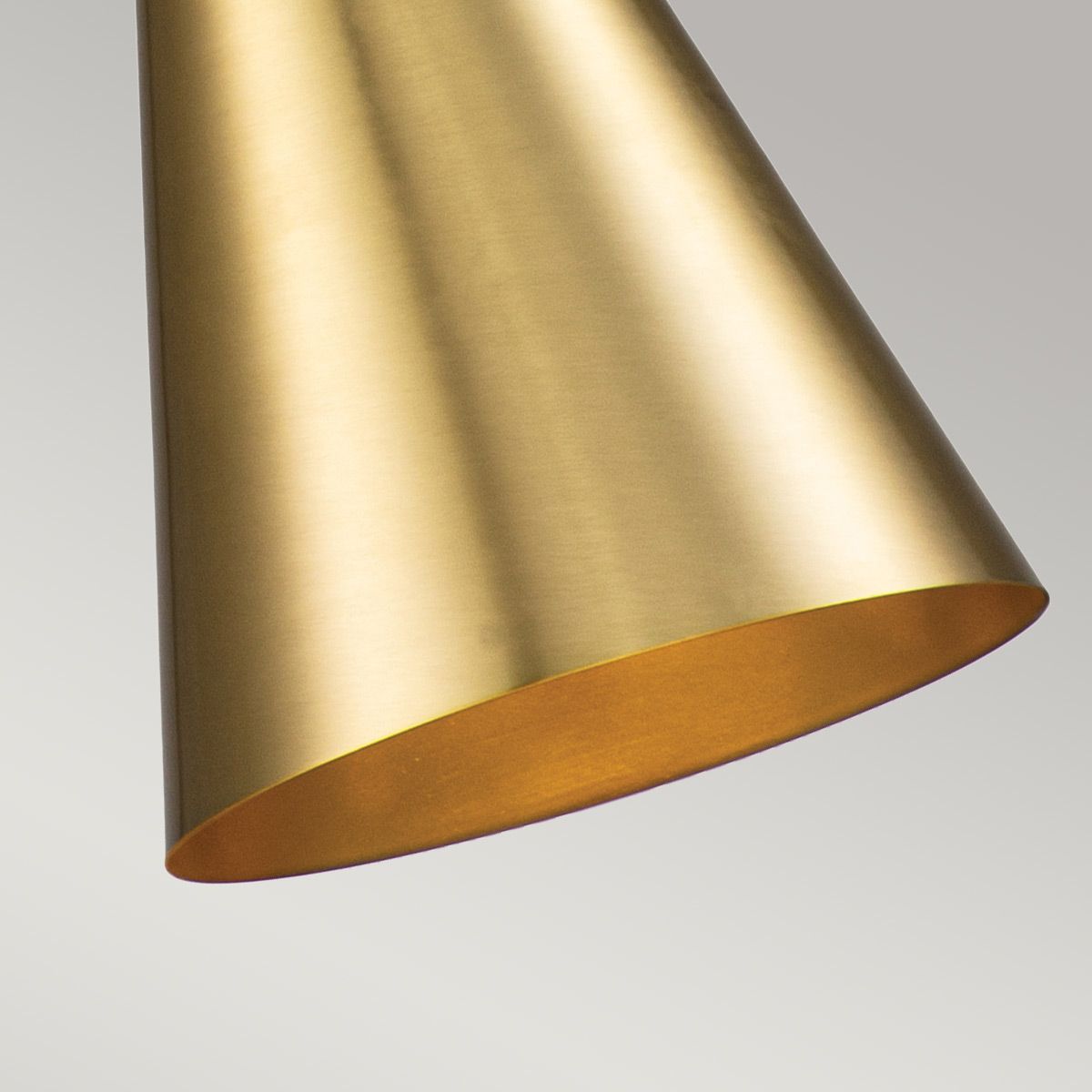 Elstead Etoile 1 Light Medium Pendant - Aged Brass & Gold Leaf