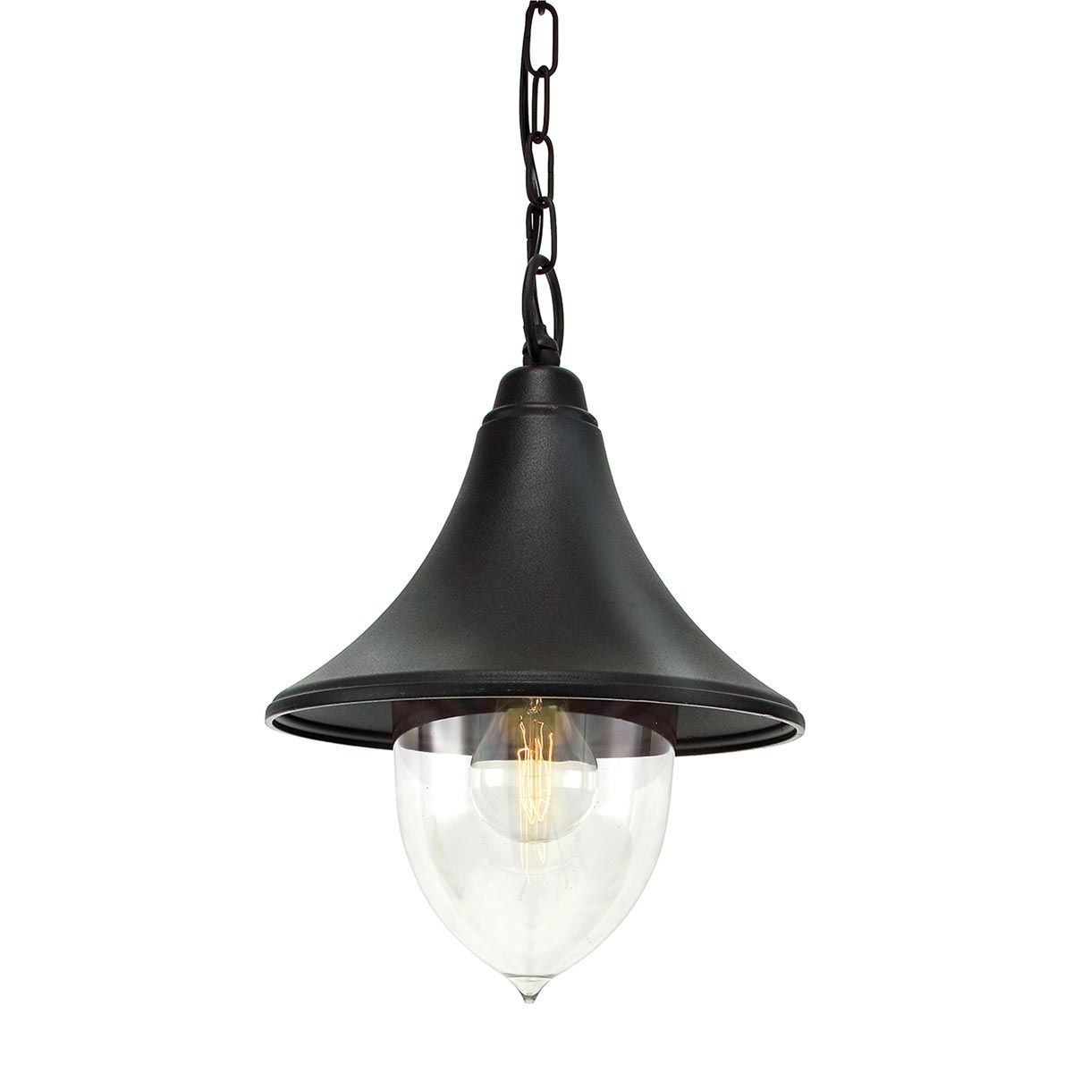 Norlys Firenze Single Chain Lantern - Black