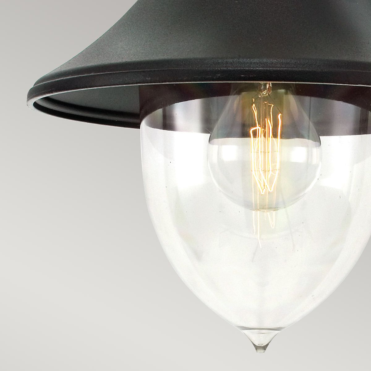 Norlys Firenze Single Chain Lantern - Black