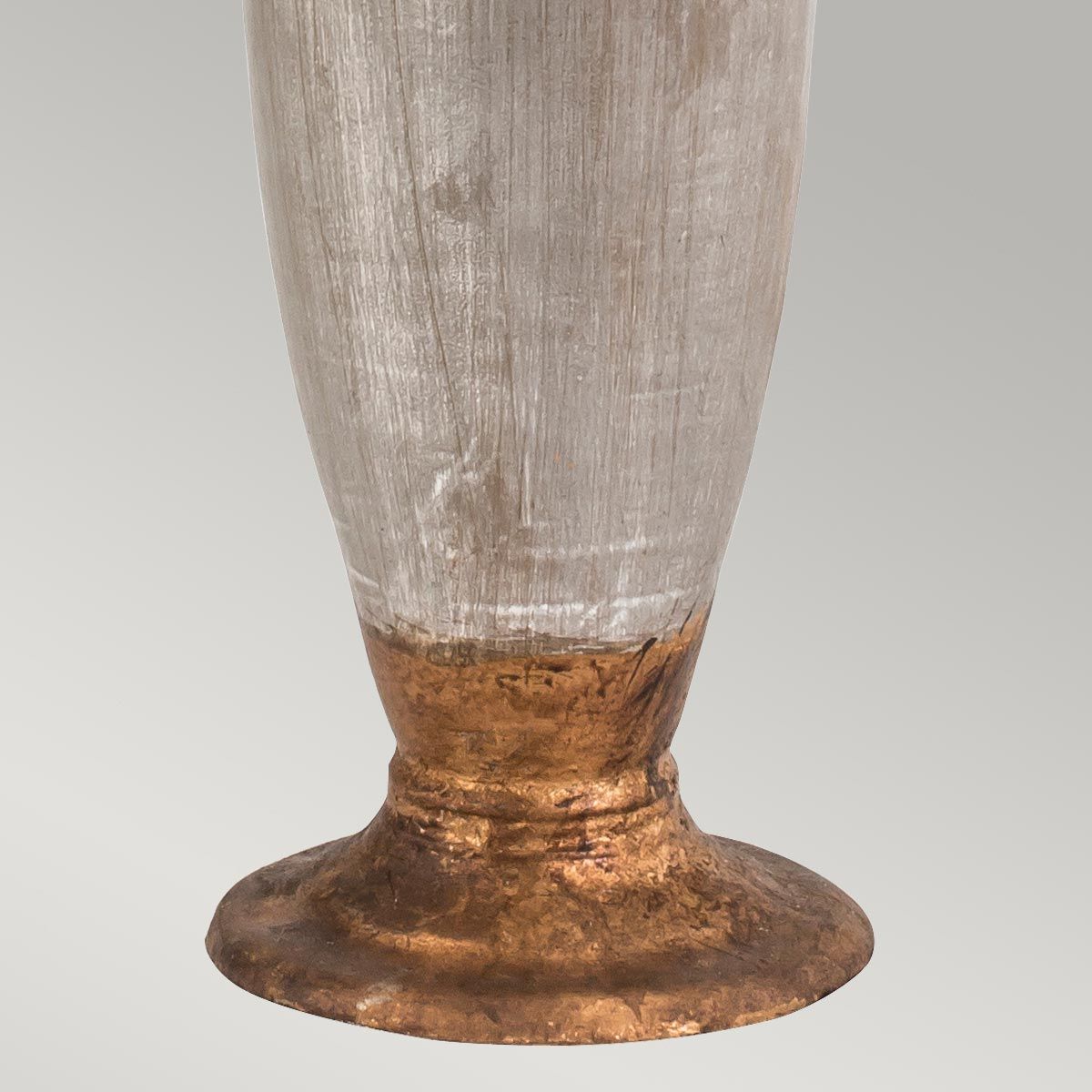 Flambeau Bienville Single Table Lamp - Silver & Gold