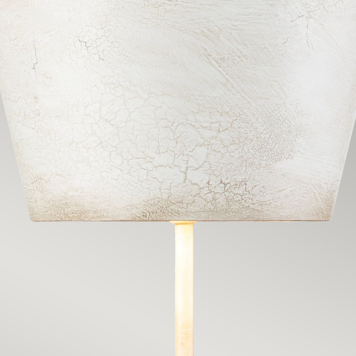 Flambeau Petra 1 Light Table Lamp - Bone White