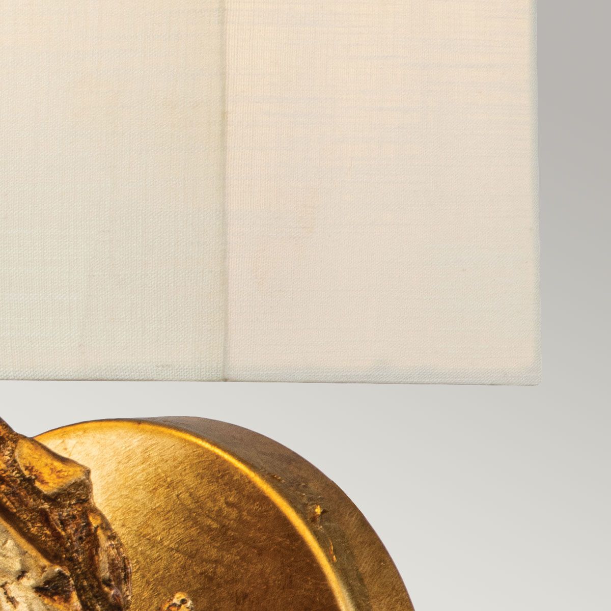 Flambeau Swirl 1 Light Large Wall Light - Gold Leaf