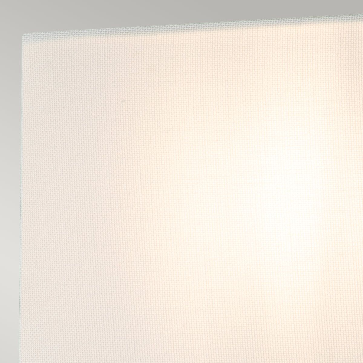 Flambeau Swirl 1 Light Large Wall Light - Bone White