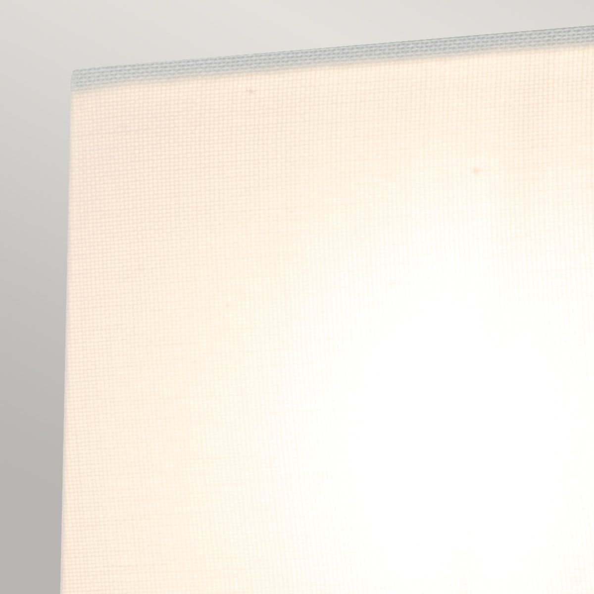 Flambeau Swirl 1 Light Small Wall Light - Bone White