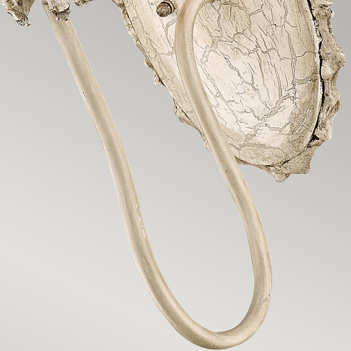 Flambeau Trellis Single Wall Light - Putty Patina & Silver Leaf