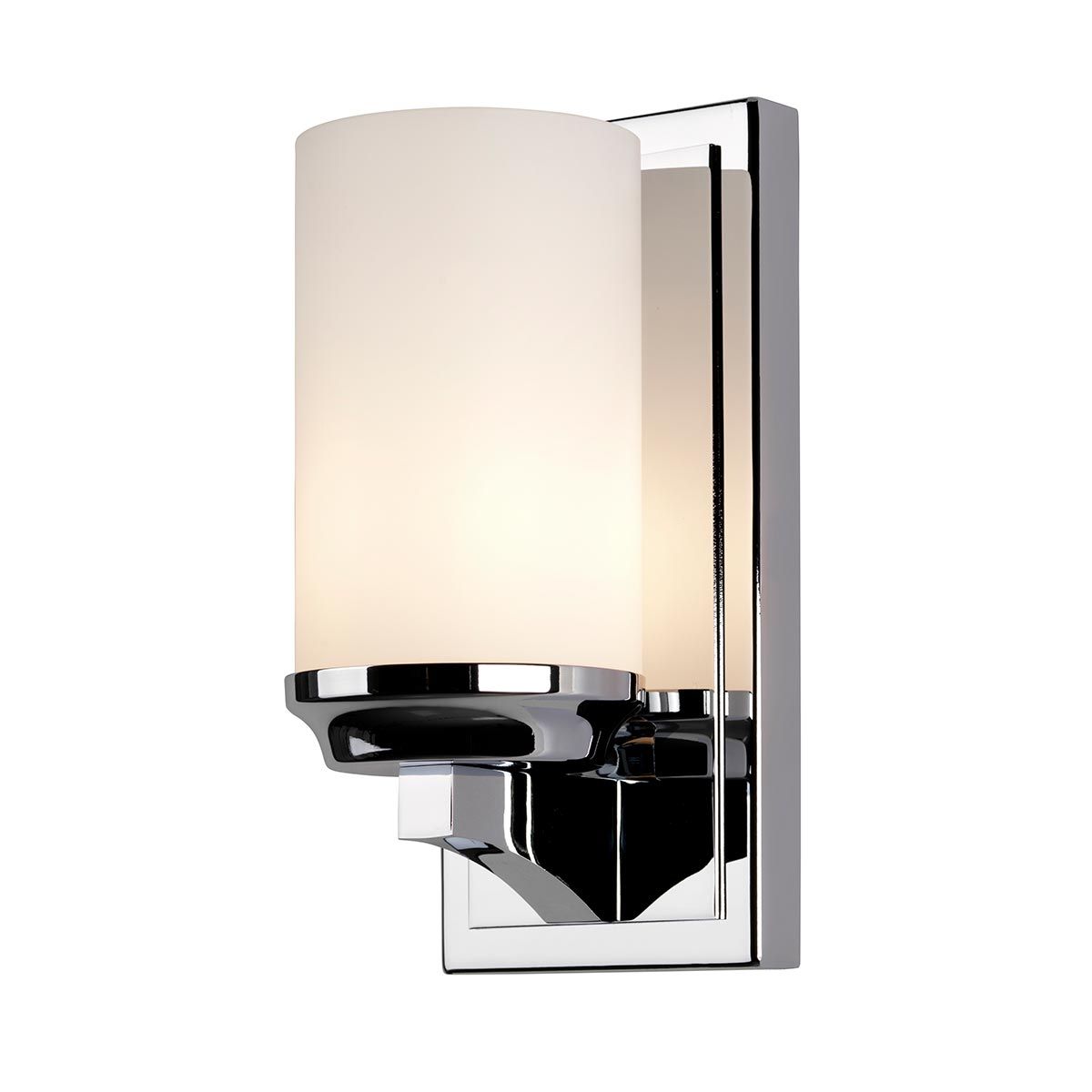 Feiss Amalia SingleSmall Wall Light - Polished Chrome