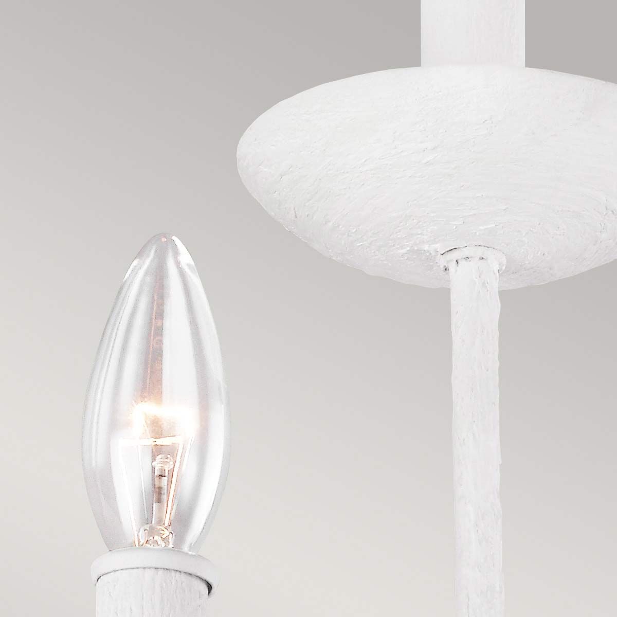 Feiss Annie 3 Light Wall Light - Plaster White