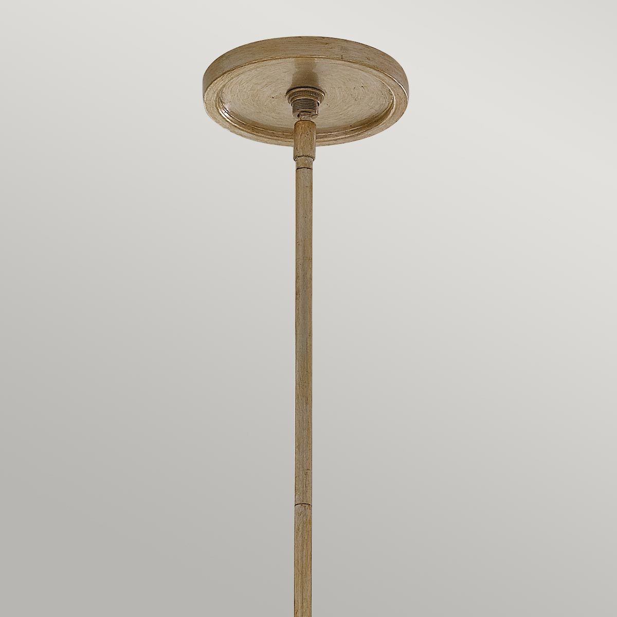 Feiss Arabesque 4 Light Chandelier - Silver Leaf Patina