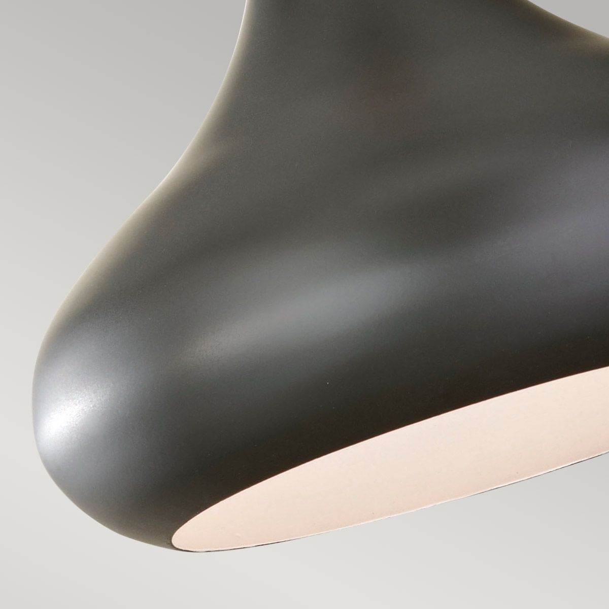 Feiss Beso Single Medium Pendant - Dark Bronze