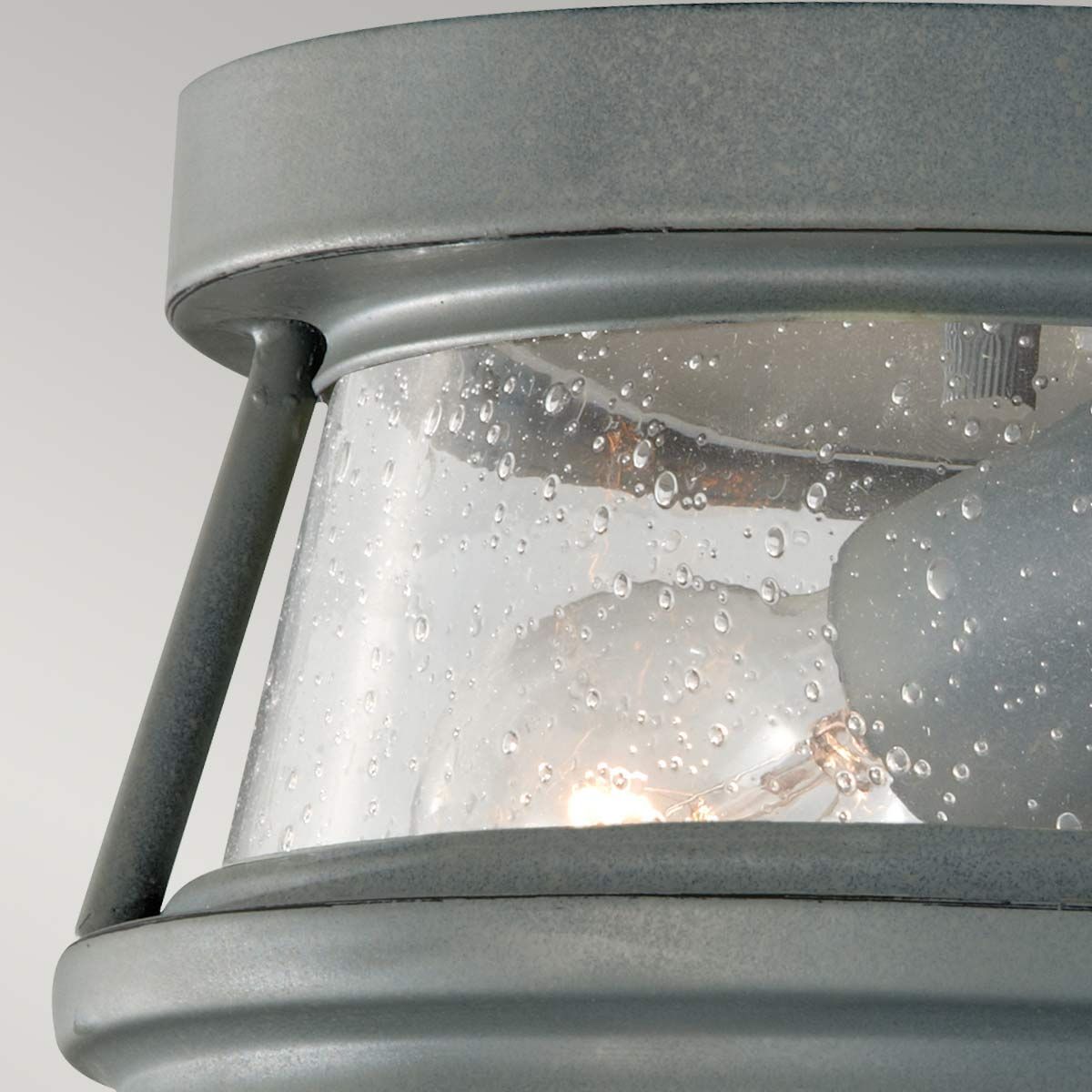 Feiss Chelsea Harbor 2 Light Flush Fitting - Grey