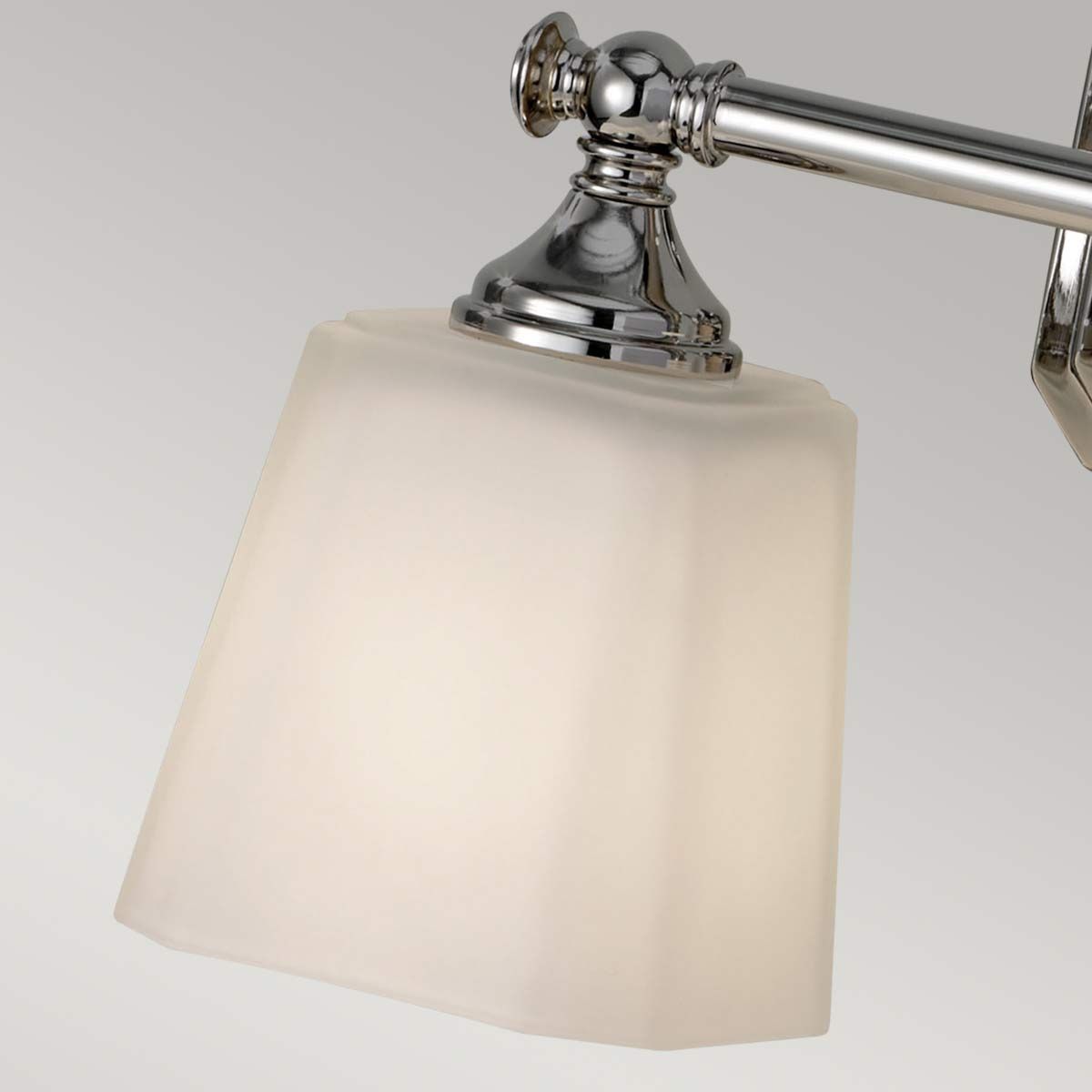 Feiss Concord 2 Light Above Mirror Bathroom Light - Polished Chrome