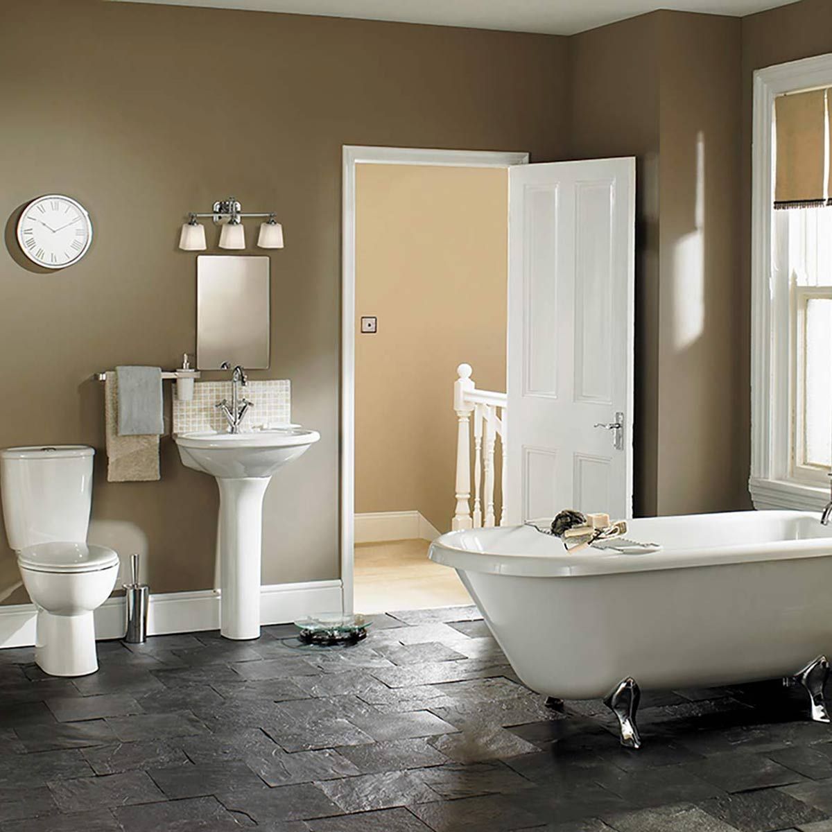 Feiss Concord 3 Light Above Mirror Bathroom Light - Polished Chrome