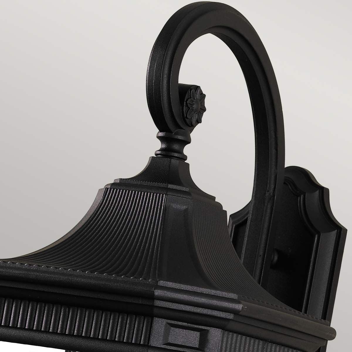 Feiss Cotswold Lane 3 Light Large Wall Lantern - Black