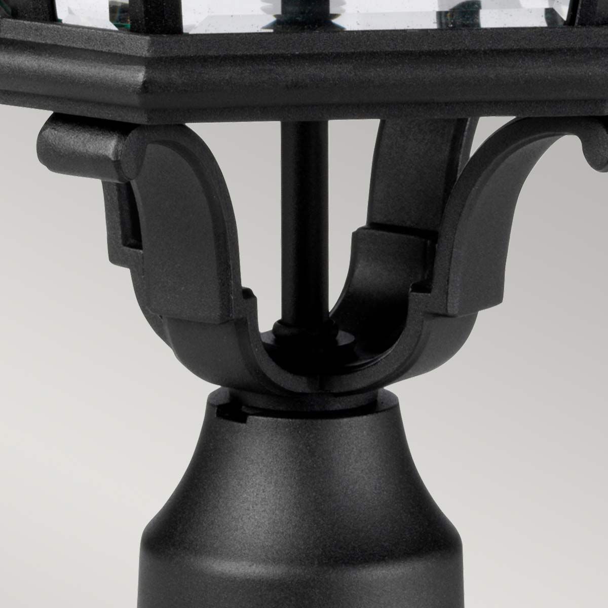 Feiss Cotswold Lane 3 Light Large Pedestal - Black