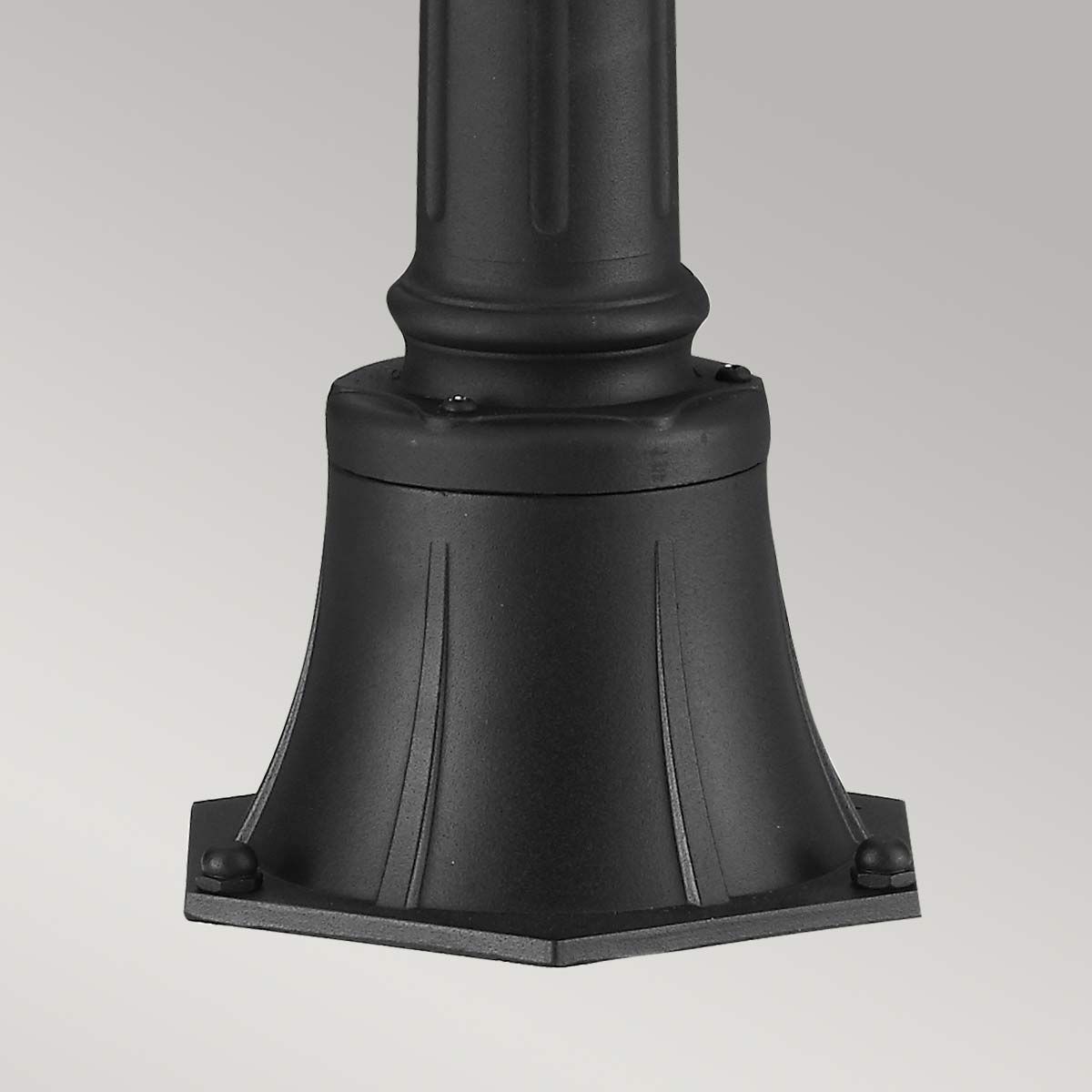 Feiss Cotswold Lane 2 Light Medium Pillar - Black