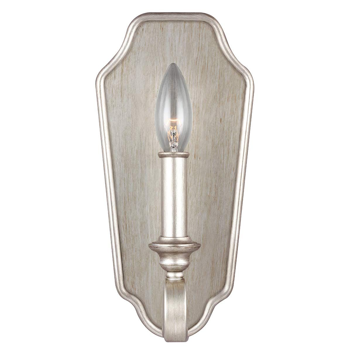 Feiss DeWitt Single Wall Light - Sunrise Silver