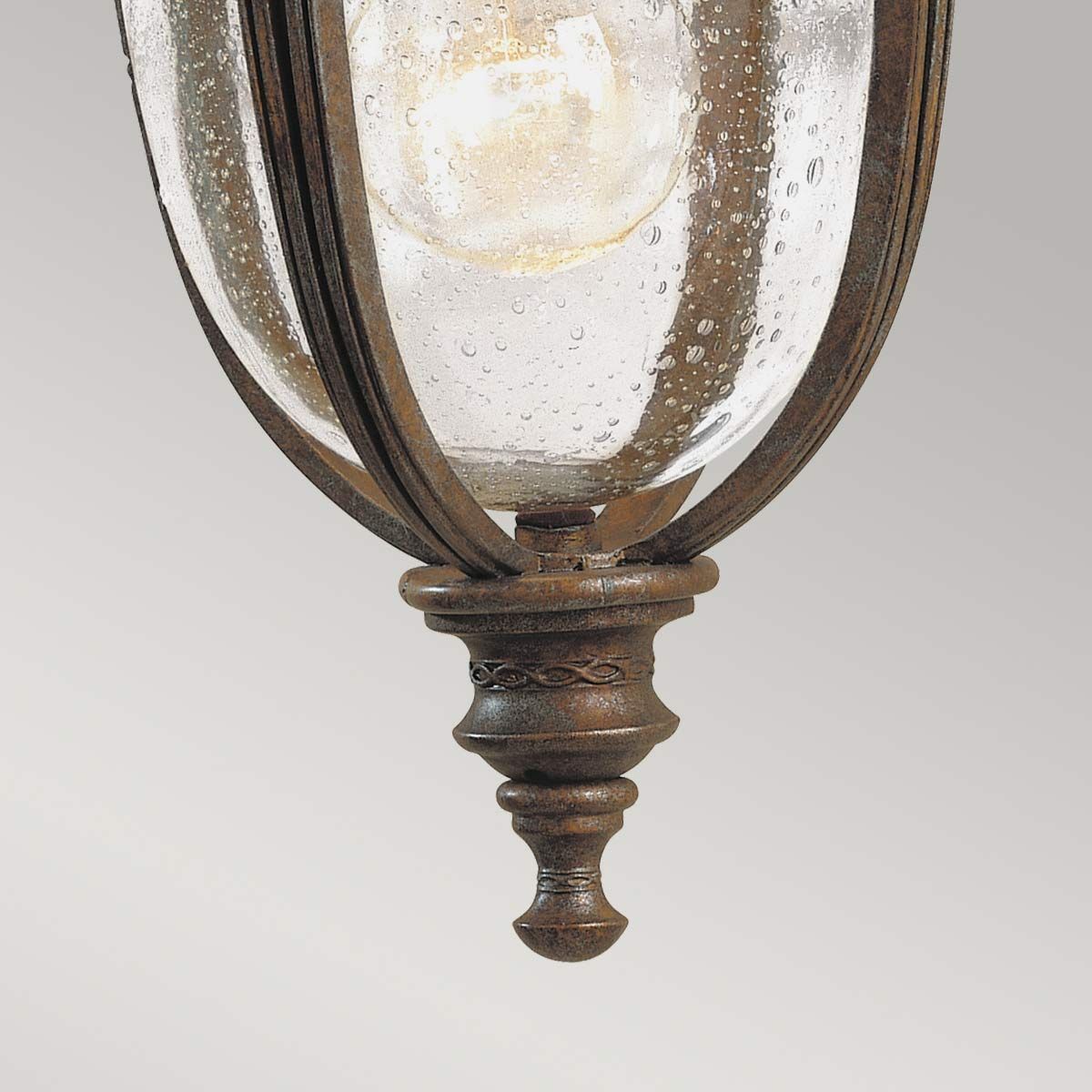 Feiss English Bridle Single Small Wall Lantern - British Bronze