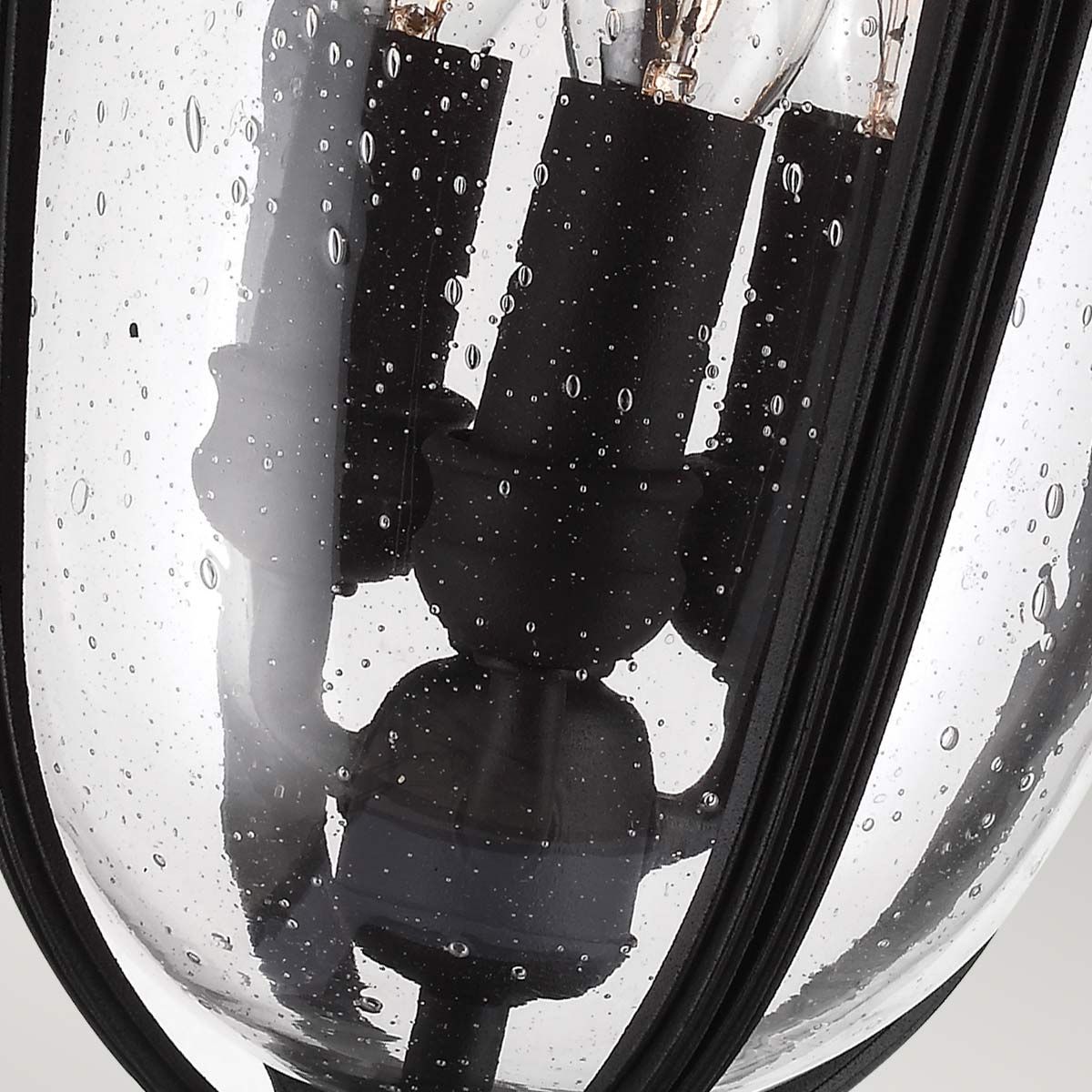Feiss English Bridle 3 Light Medium Pedestal - Black