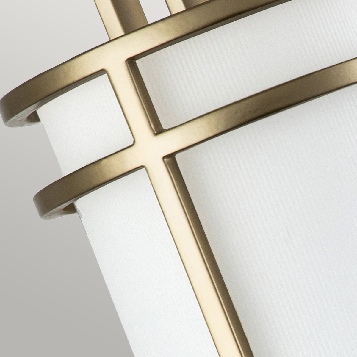Feiss Fusion 1 Light Wall Light - Painted Natural Brass