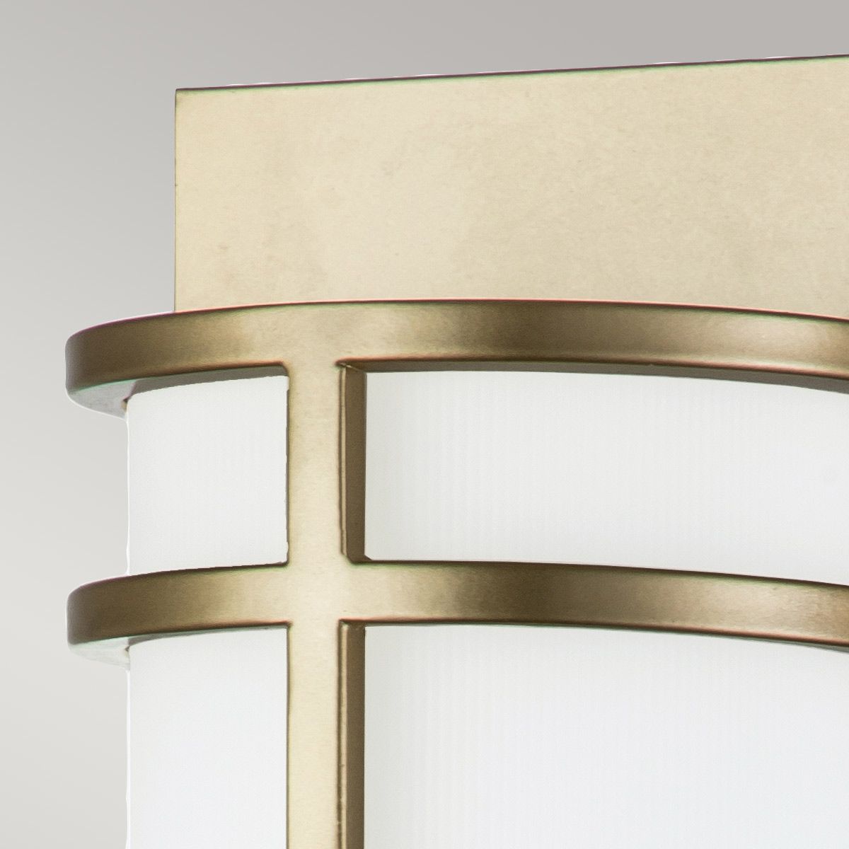 Feiss Fusion 2 Light Wall Light - Painted Natural Brass