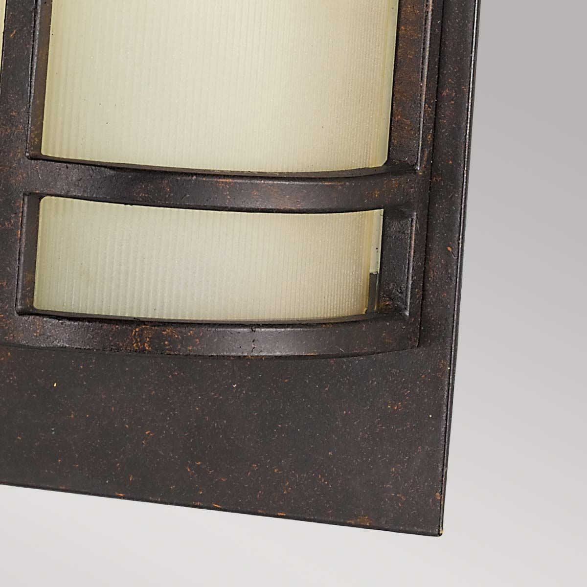 Feiss Fusion 2 Light Wall Light - Grecian Bronze
