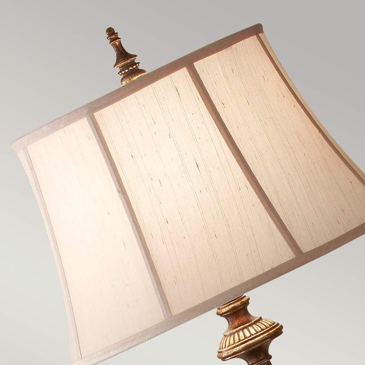 Feiss Gibson Single Swing Arm Floor Lamp - Cambridge Crackle