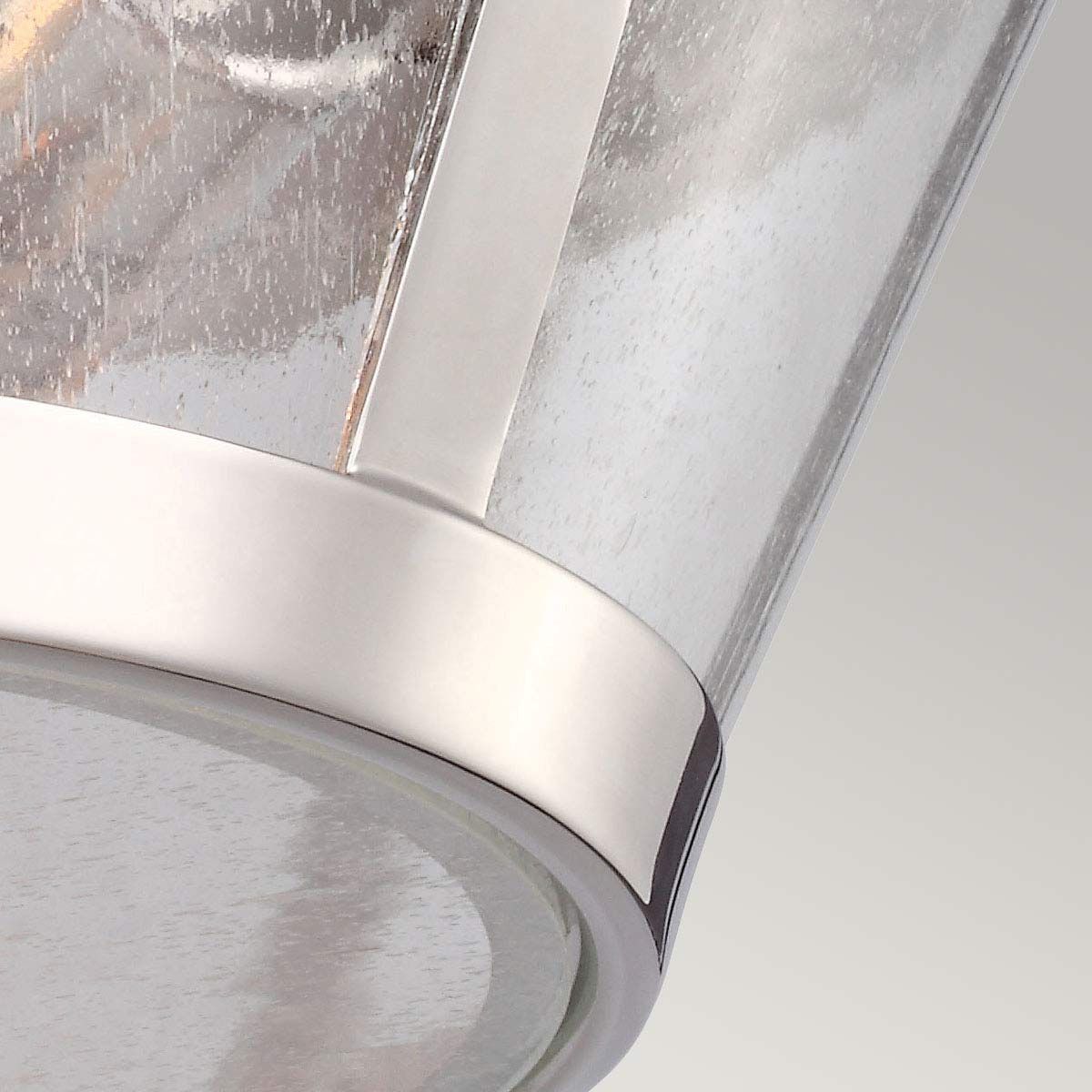 Feiss Harrow 2 Light Flush Fitting - Polished Nickel