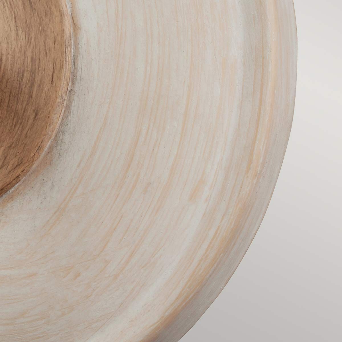 Feiss Hartsville Single Wall Light - Chalk Washed & Beachwood