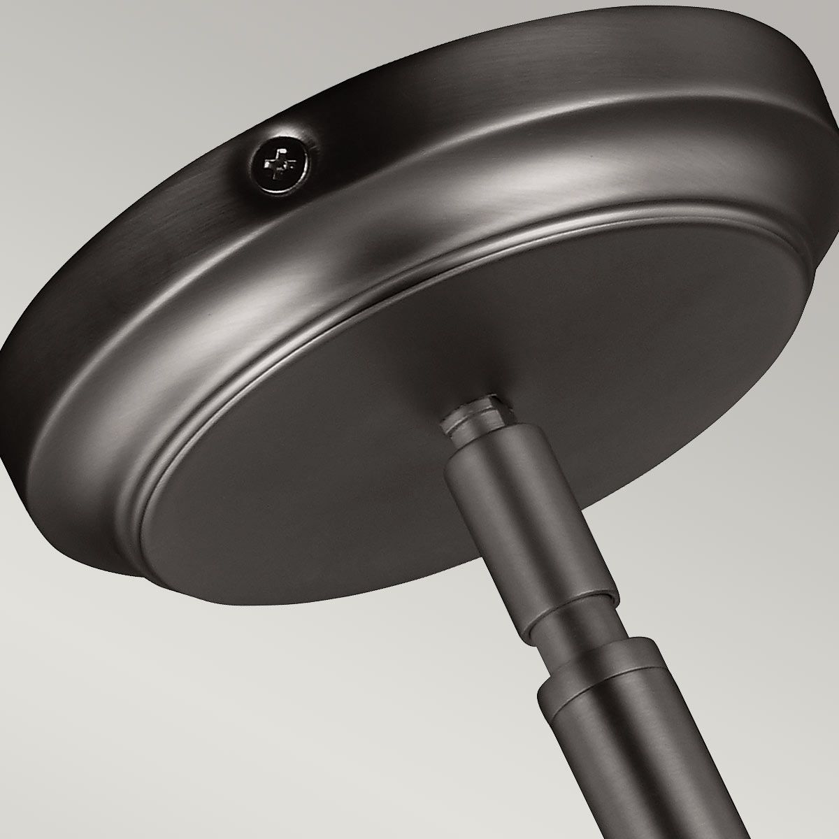Feiss Hobson Single Medium Pendant - Satin Nickel
