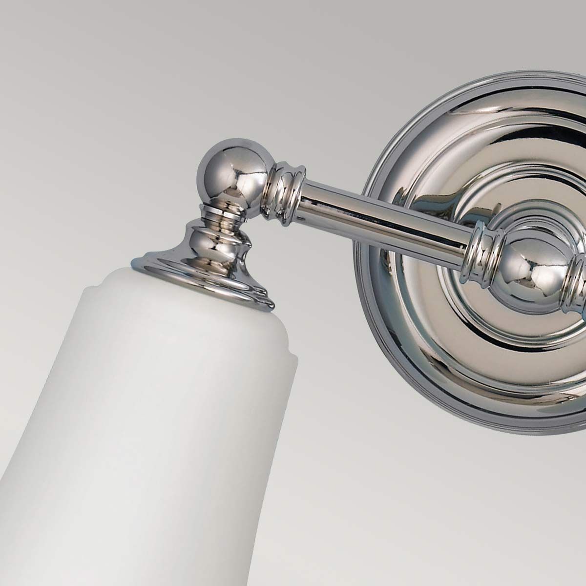 Feiss Huguenot Lake 2 Light Above Mirror Bathroom Light - Polished Chrome