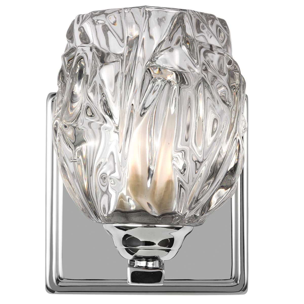Feiss Kalli Single Bathroom Wall Light - Polished Chrome