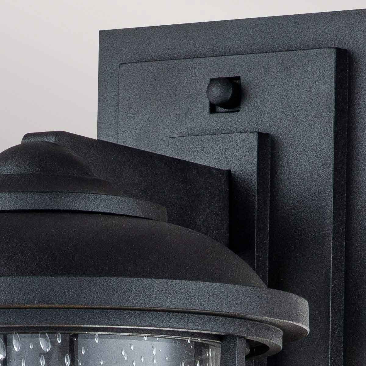 Feiss Lighthouse Single Medium Wall Lantern - Textured Black