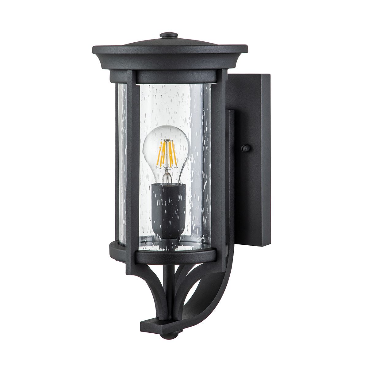 Feiss Merrill 1 Light Small Wall Lantern - Black