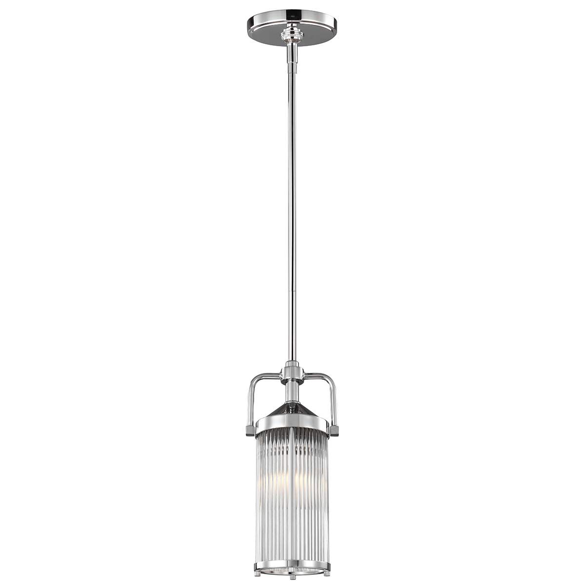Feiss Paulson Single Mini Pendant - Chrome