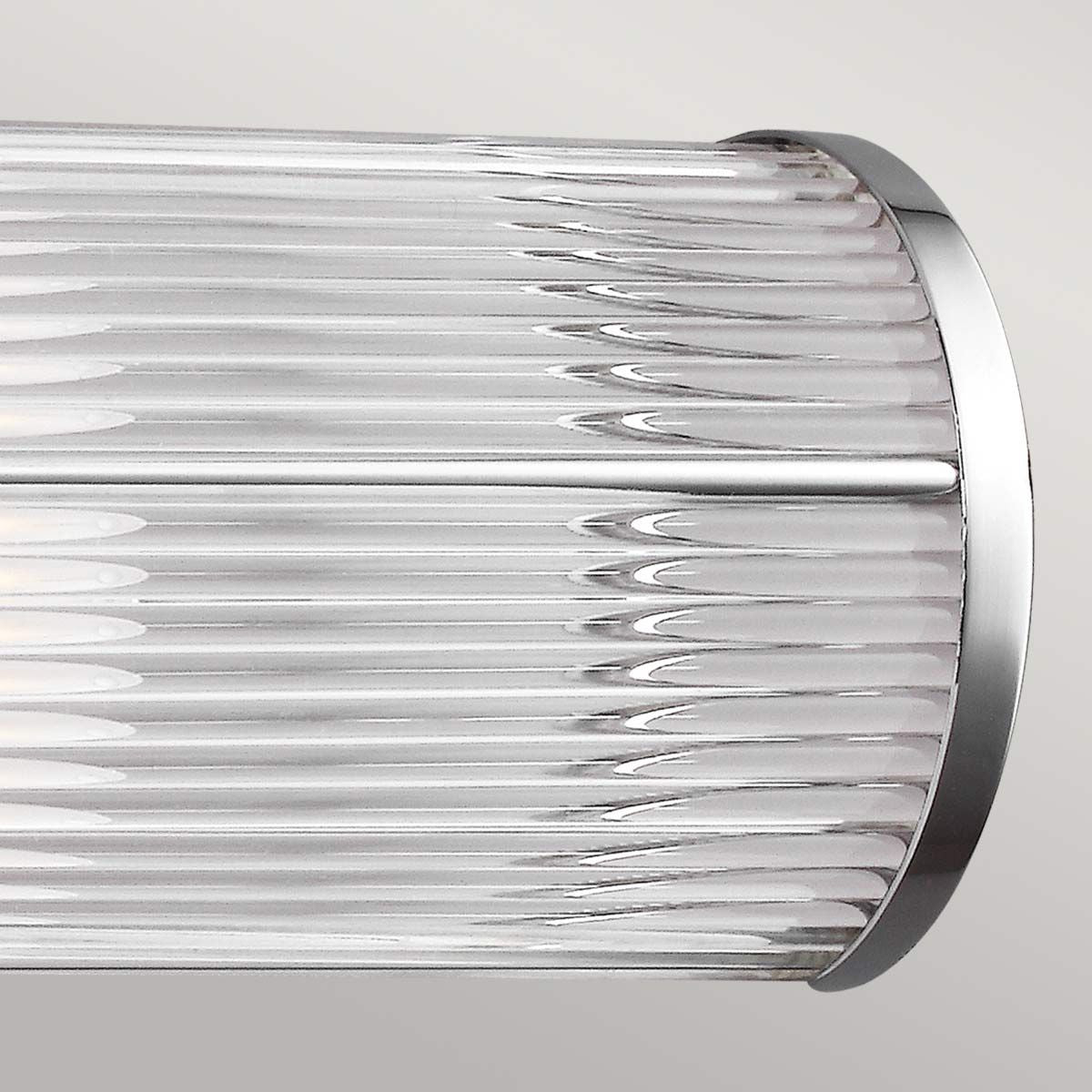 Feiss Paulson 2 Light Bathroom Bar Light - Chrome